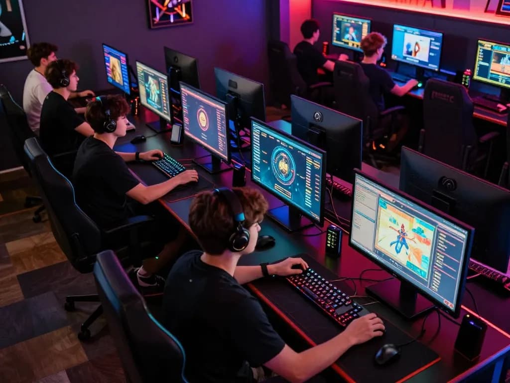 Engaging esports betting at home with interactive dr88 games and vibrant screens showing live stats.
