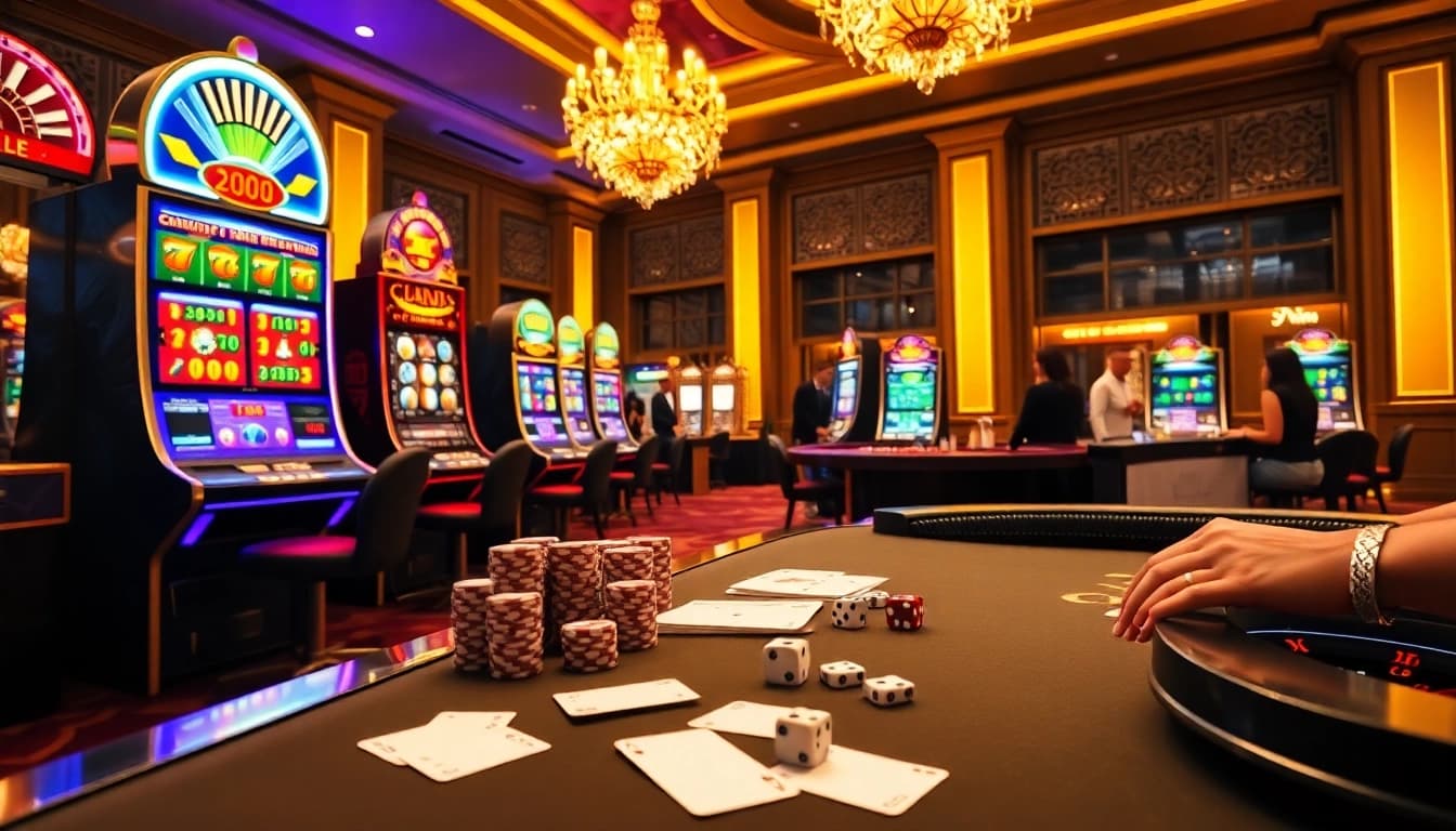Experience the thrill at nhà cái XX88 with exciting games and vibrant casino visuals.