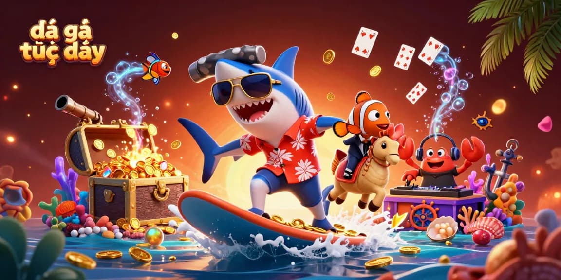 Engage with thrilling đá gà trực tiếp action through dynamic 3D cartoon illustration