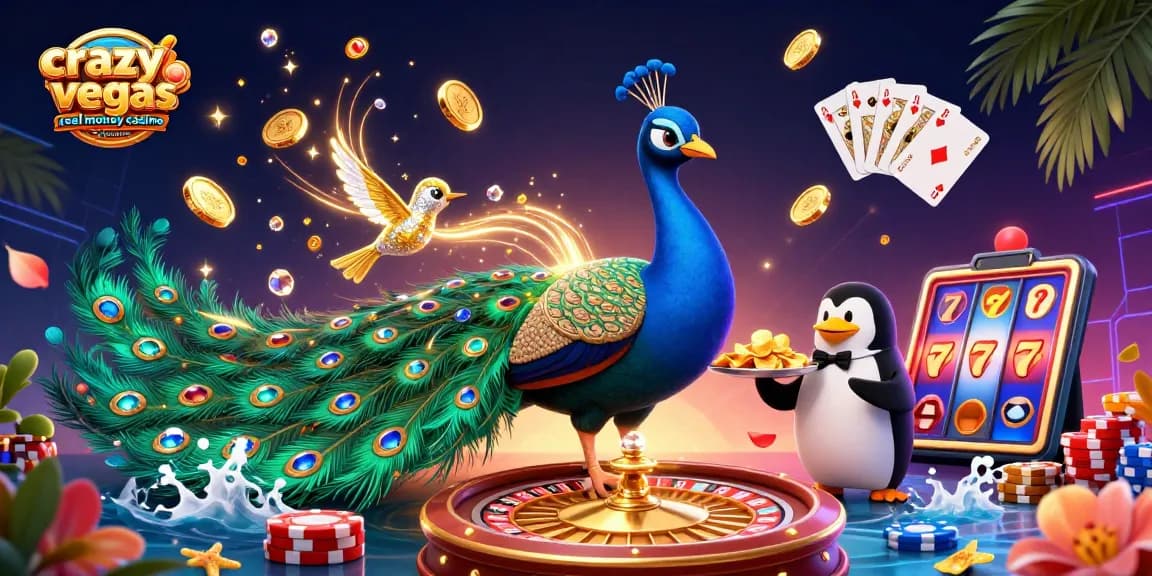 Experience vibrant gameplay at crazyvegas real money casino australia with dynamic casino characters and game elements.