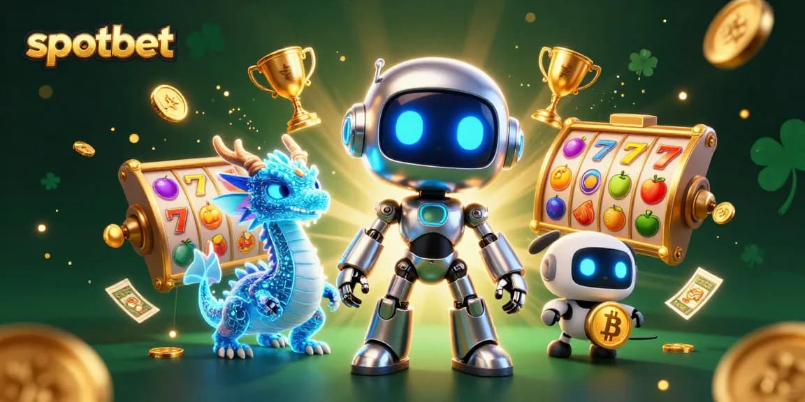 Experience thrilling wins at slotbet with a futuristic gaming scene filled with vibrant slot reels and prizes.