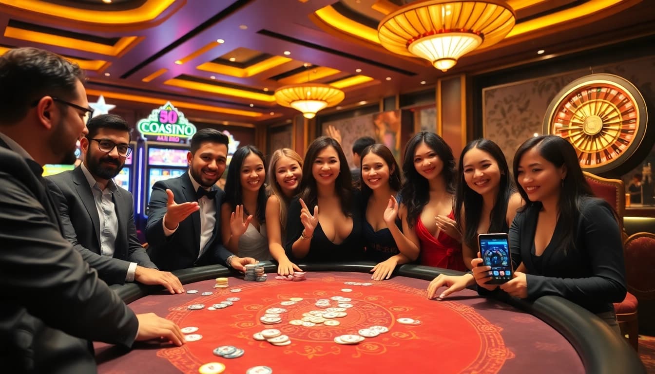 Experience the excitement at SODO Casino with thrilling poker games and vibrant slot machines.