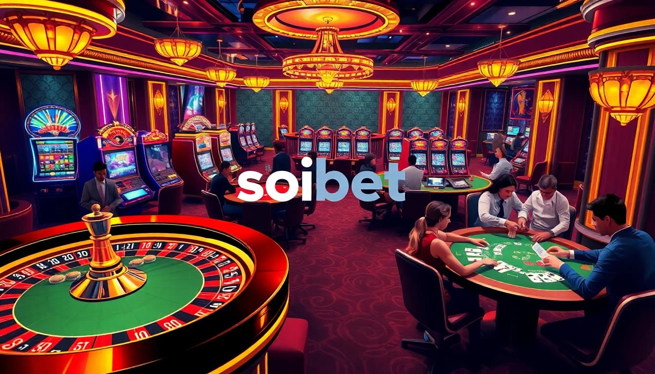 Experience the excitement of เว็บ soibet with vibrant casino games and thrilling betting action.
