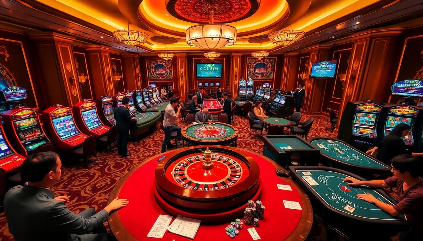 Experience thrilling betting at trang chủ u888 with vibrant casino games and luxurious ambiance.