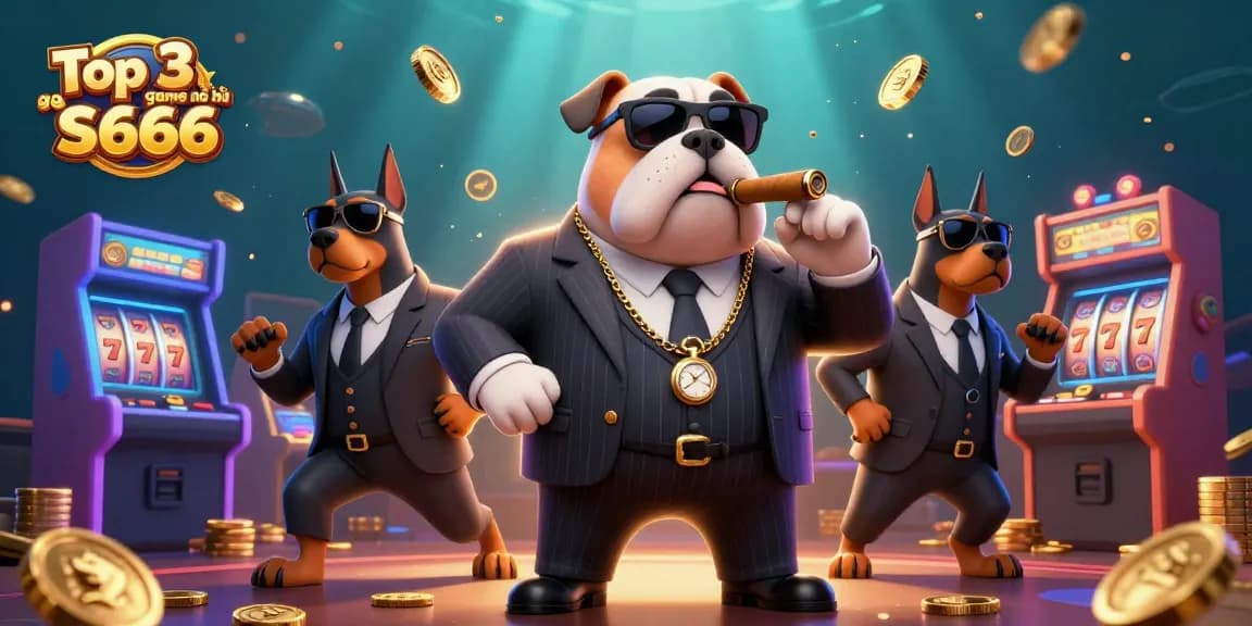 Experience the thrill with the Top 3 game nổ hũ S666, featuring colorful casino reels and engaging gameplay.