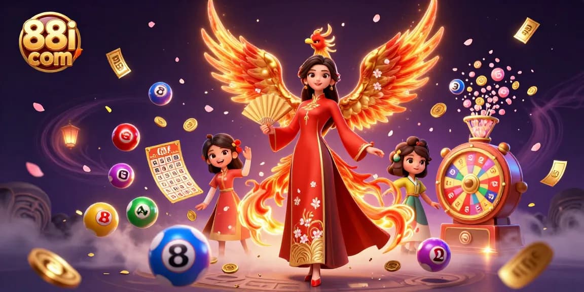 Experience winning moments at 88i com with vibrant games and thrilling jackpots in a stunning 3D casino scene.