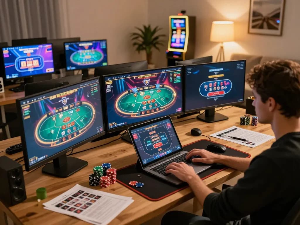 Player enjoying online games at home with nhacaiuytin reviewed strategies