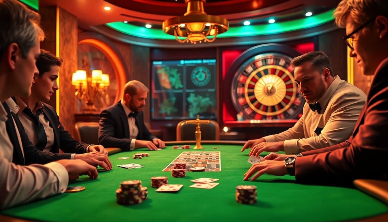 Experience the excitement of poker at 33win with luxurious tables and vibrant gameplay.