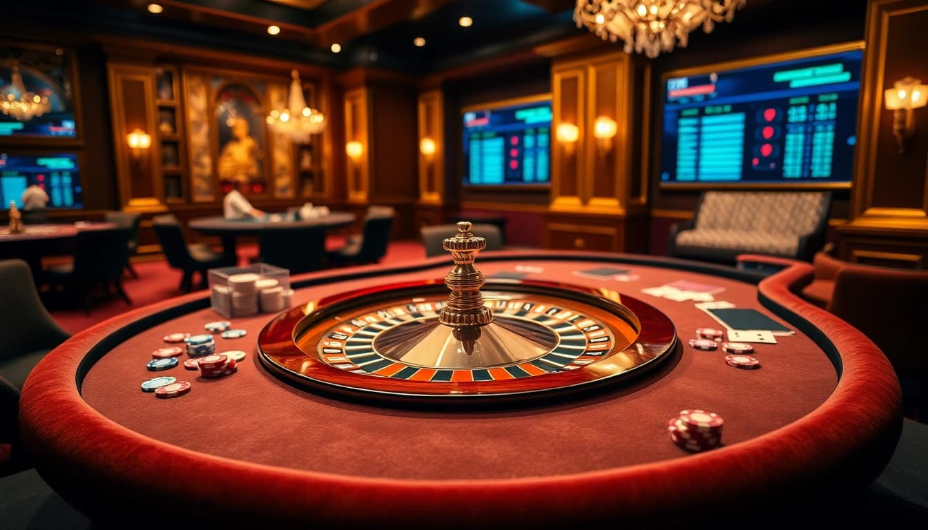 Experience the excitement of live draw result sdy in a dynamic casino environment.