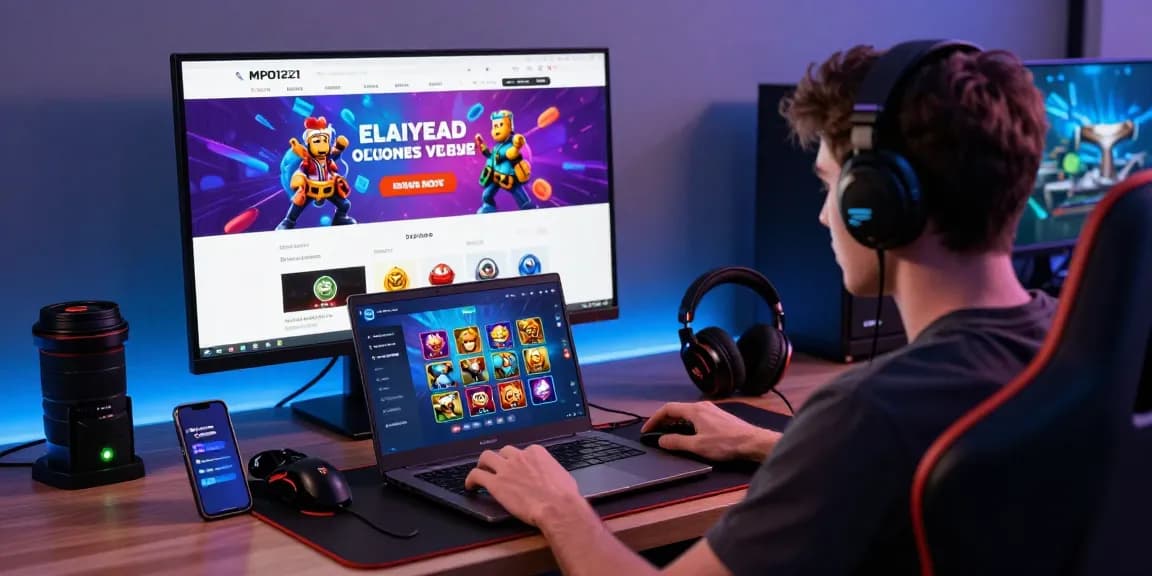 Pengalaman game online MPO1221 yang menarik menyoroti ikon game yang hidup dan antarmuka yang ramah pengguna.