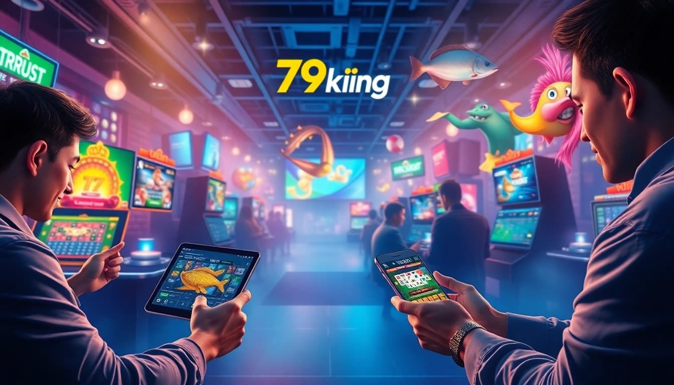 79king online gaming platform showcasing casino and sports betting excitement.