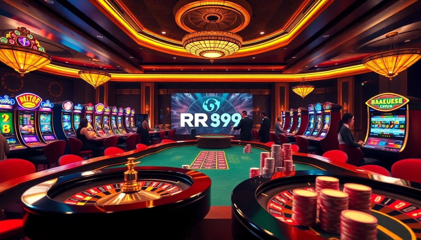 Experience the thrill of gambling at Nhà cái RR99 with vibrant games and high stakes.
