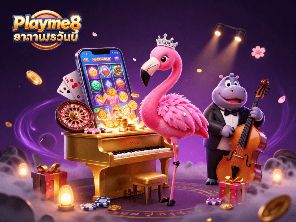 เล่นเกมคาสิโนออนไลน์ที่ Playme8 ราคาบอลวันนี้ ด้วยการแสดงสถานที่ที่น่าตื่นเต้น