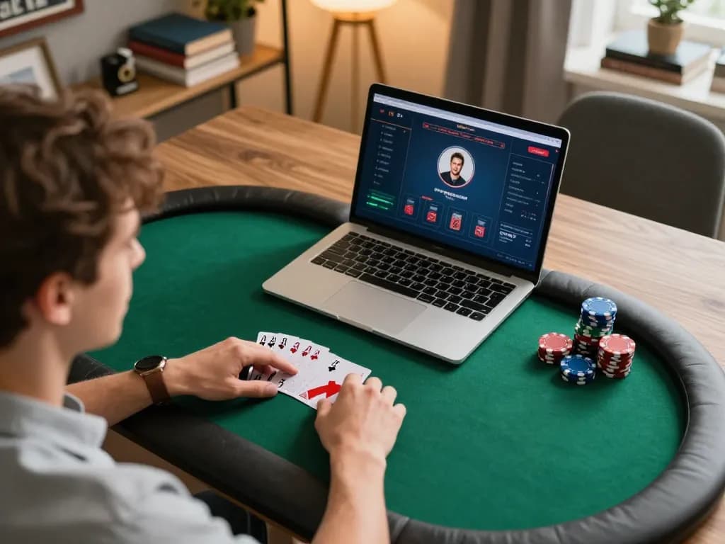 Experience the excitement of online poker gaming with 11win on a cozy setup.