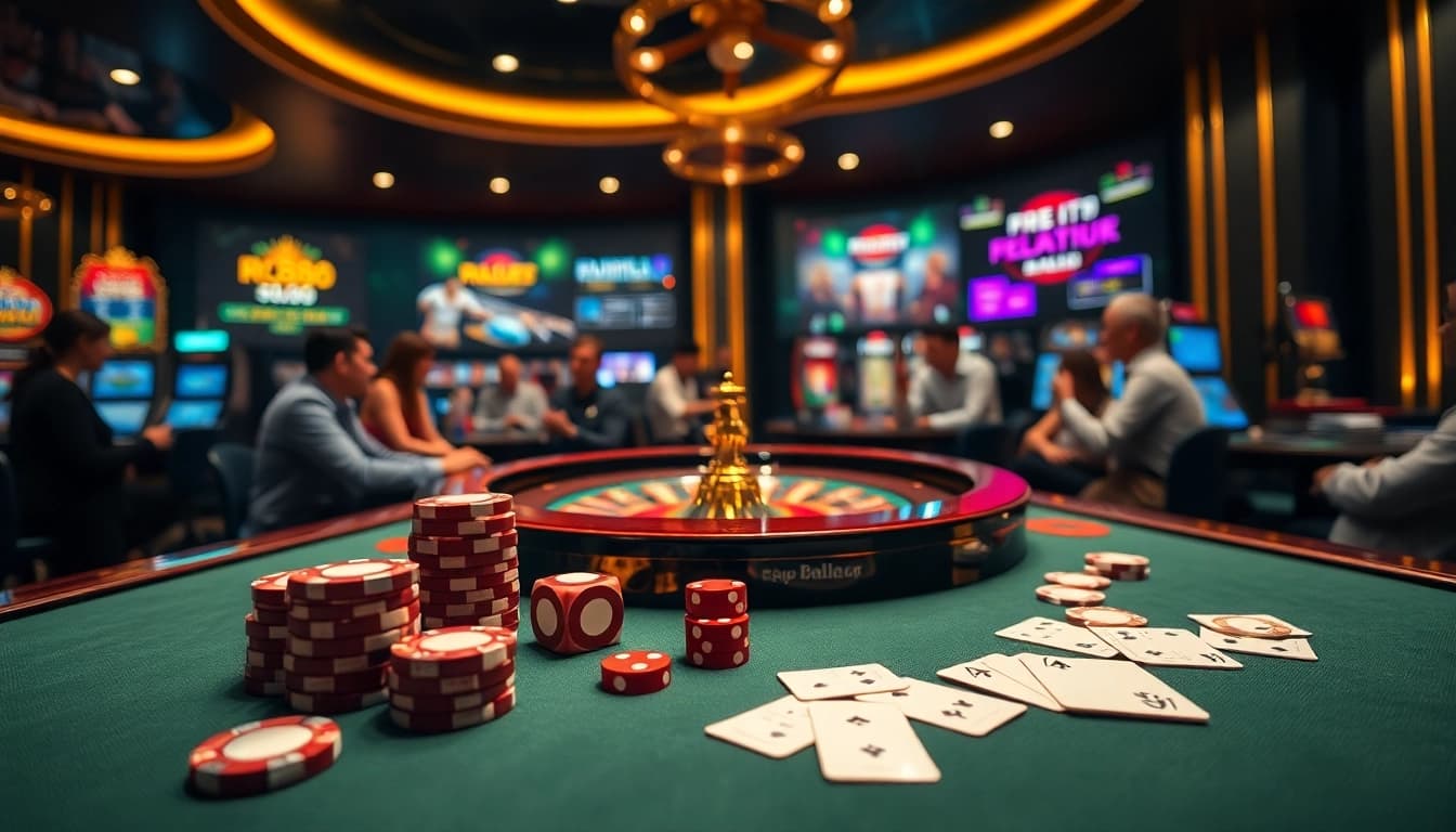 Experience the excitement of winning at https://rr88.gratis/ with vibrant casino tables and engaging gameplay.