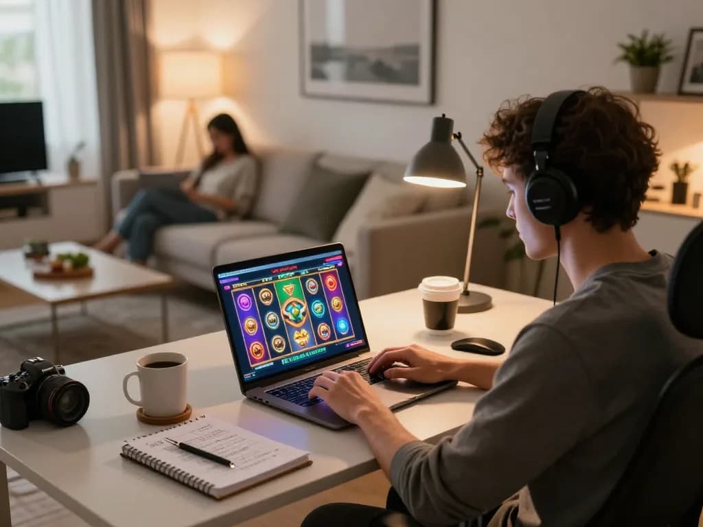 Pemain yang terlibat menikmati slot online HALOCUAN98, mencerminkan strategi dari pengalaman johnbozier.