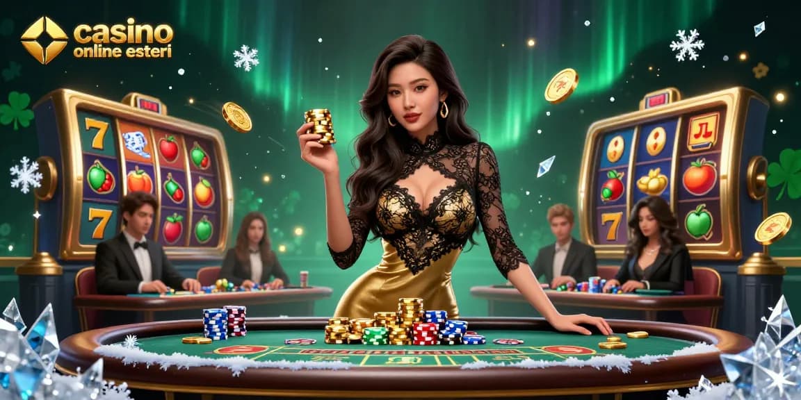 Vivi emozionanti esperienze di gioco nei casino online esteri con fantastiche slot jackpot e baccarat ad alto rischio.