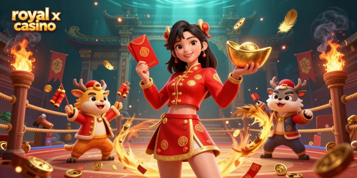 Win big with royal x casino through immersive gameplay featuring vibrant 3D characters and engaging elements.