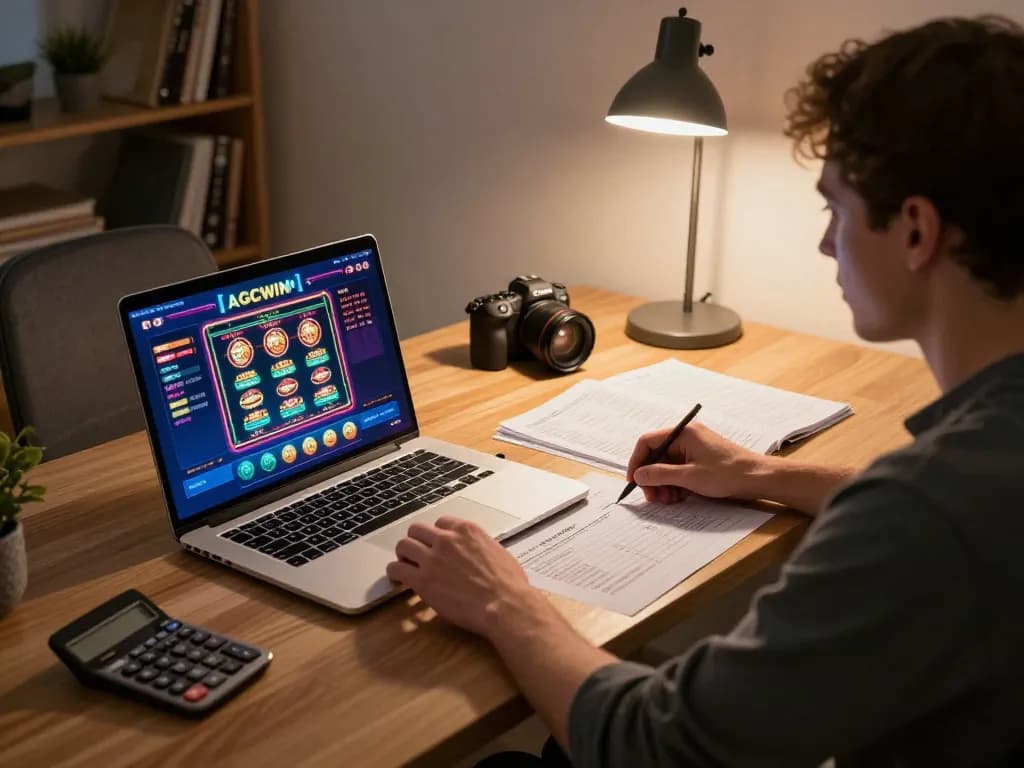 Pemain AGCWIN mengelola bankroll dengan efektif selama sesi kasino online.