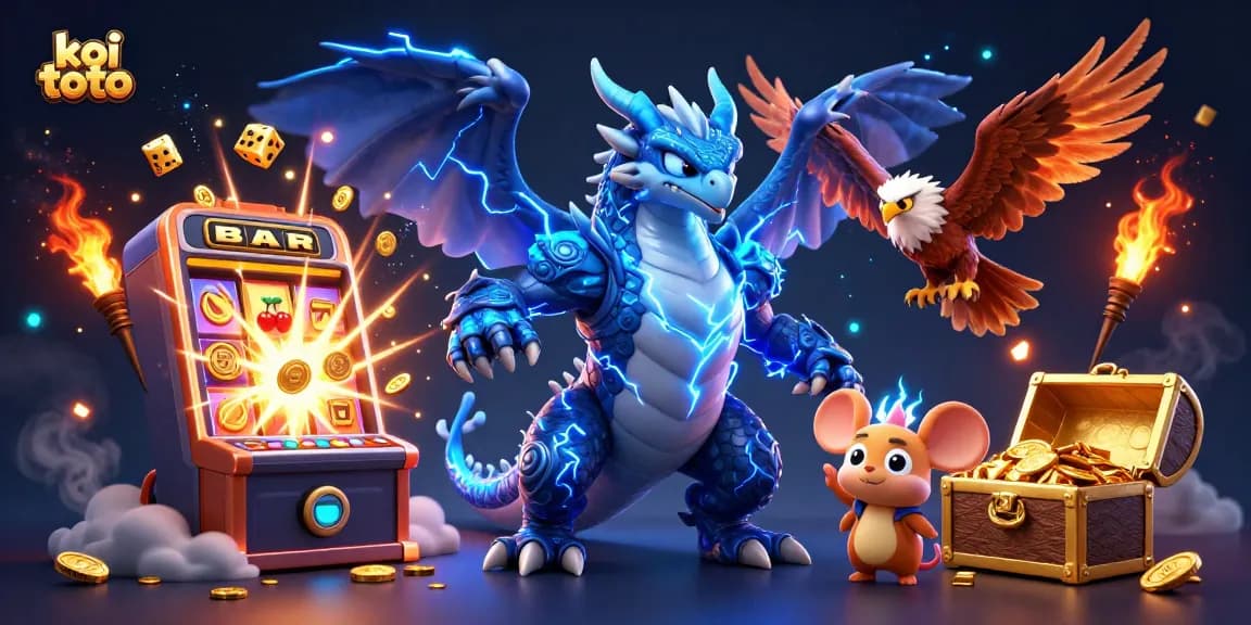 Experience thrilling gameplay with koi toto featuring dynamic slot machines and vibrant characters.
