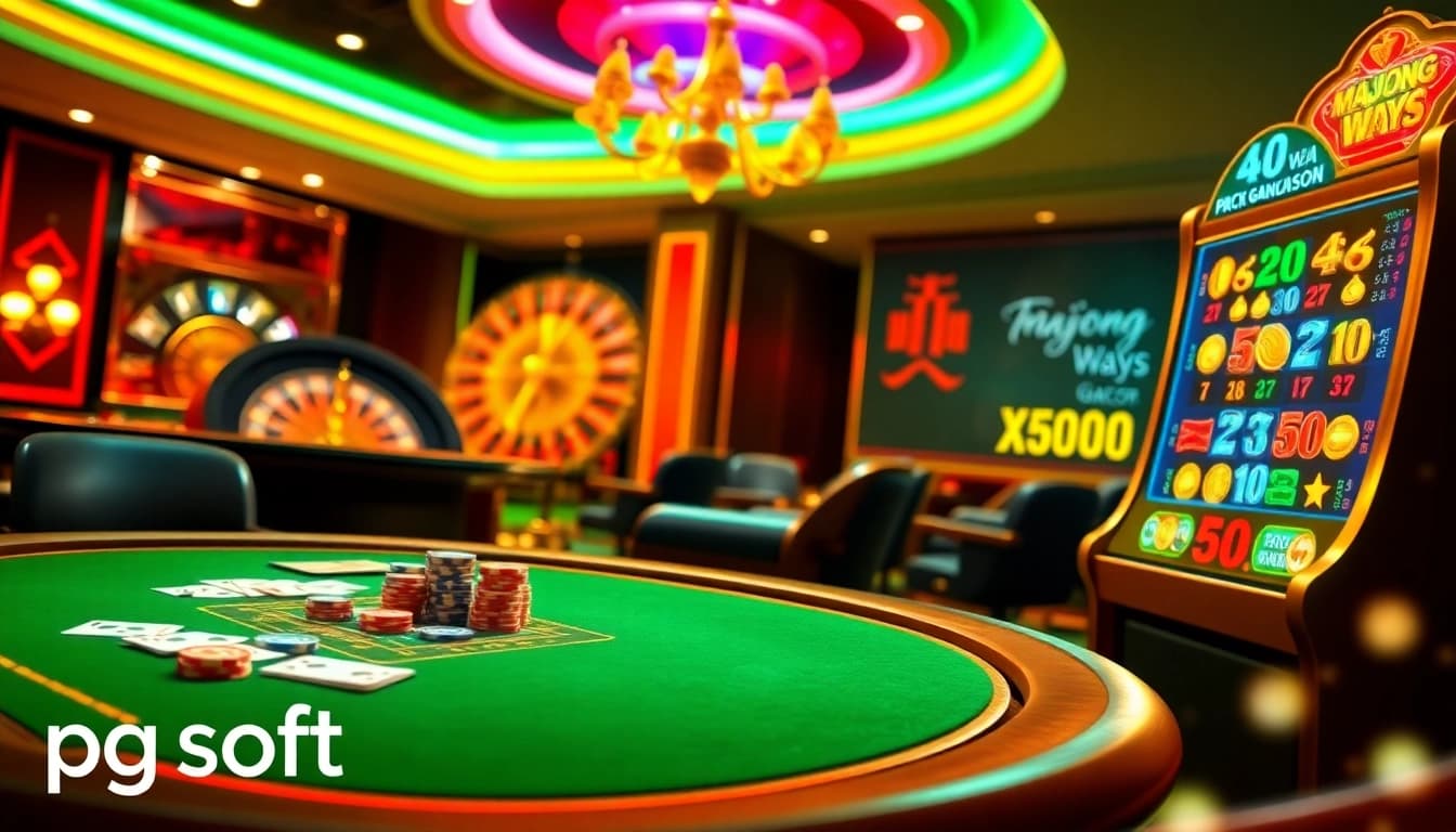 Immerse in the thrilling ambiance of online gambling with PG Soft’s Mahjong Ways Gacor X5000 slot machine.