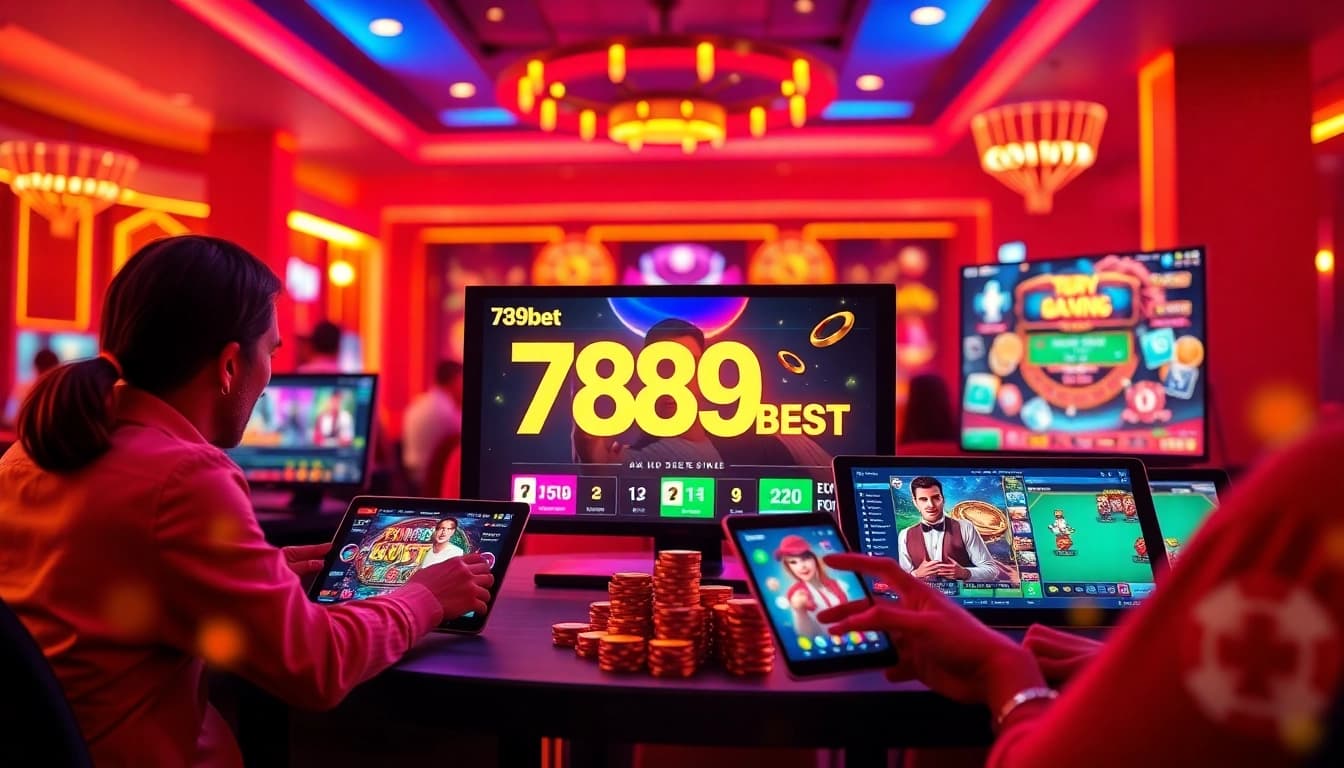 Visually engaging online gaming interface for 789bet showcasing vibrant casino games.