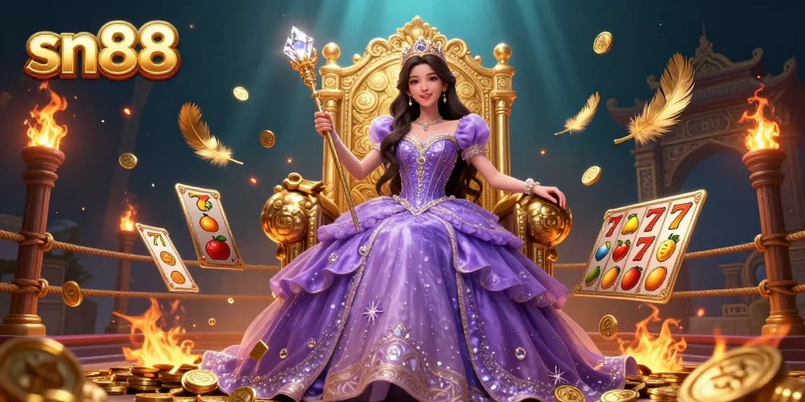 Engage with sn88's thrilling slot reels and dazzling rewards in a vibrant digital casino scene.