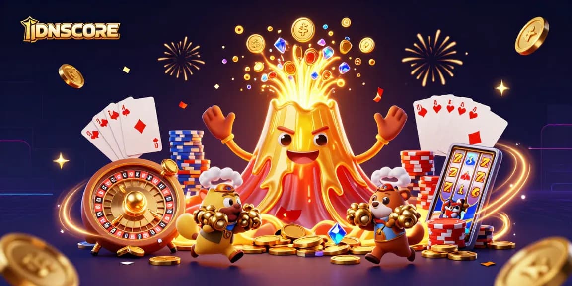 IDNSCORE enhances gaming with thrilling tournaments and rewards, amidst a vibrant casino scene.