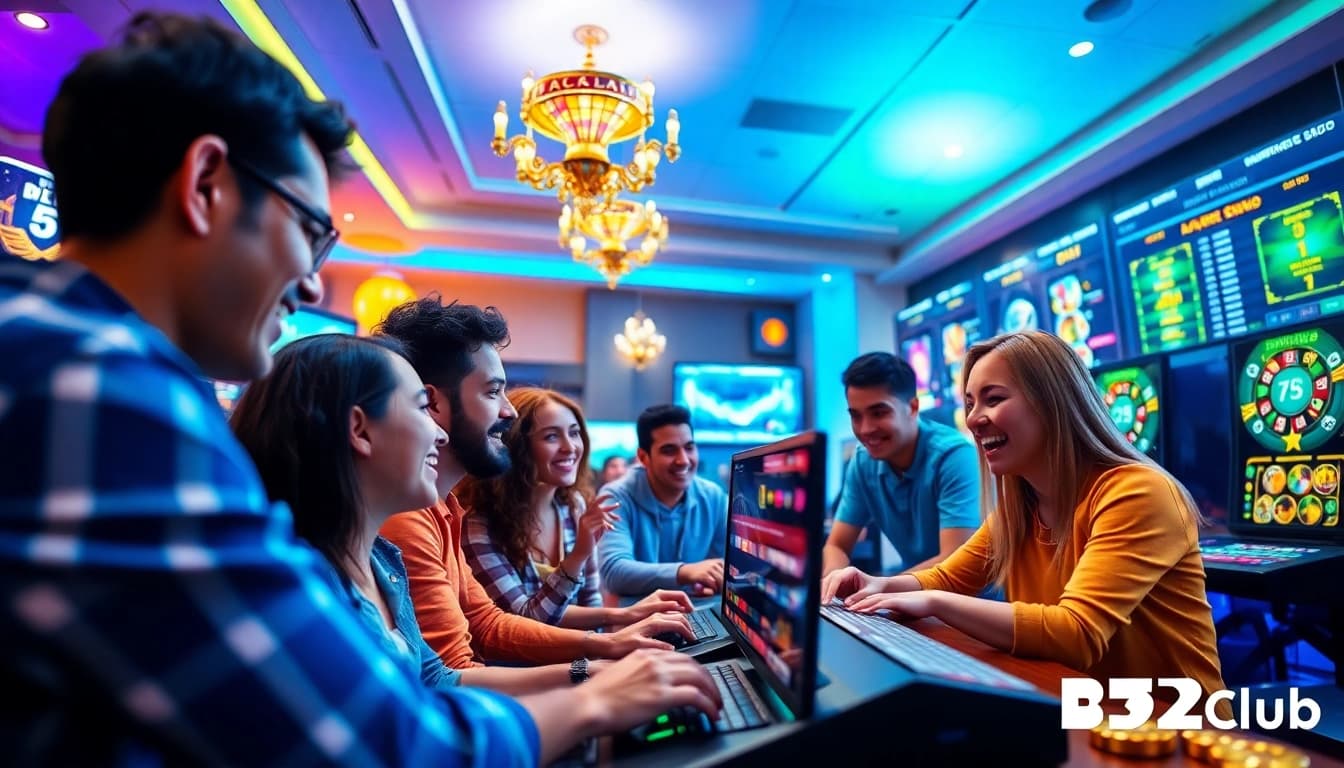 Explore the thrilling online gaming scene at https://b52clubn.com/ with engaging gamers in action.