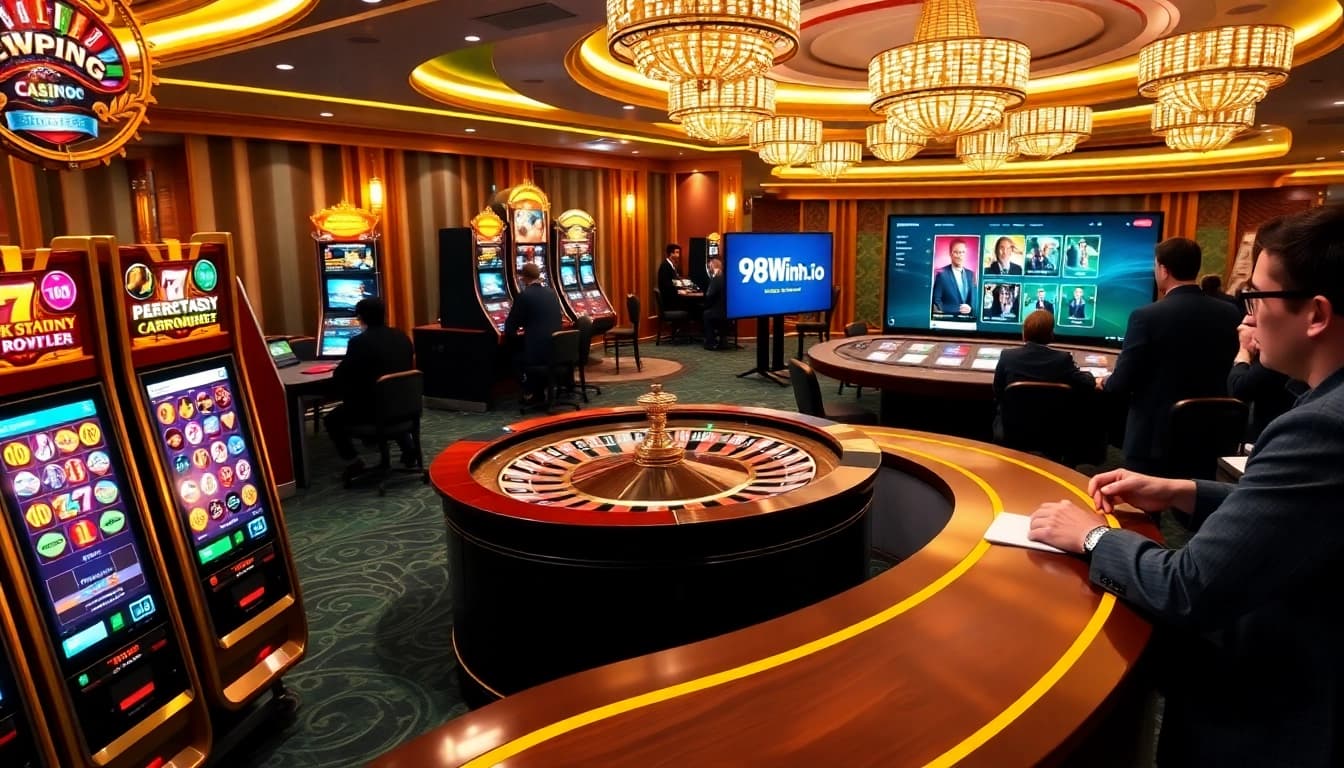 Engage with thrilling games at https://98win3h.io/ while enjoying luxury casino experiences.