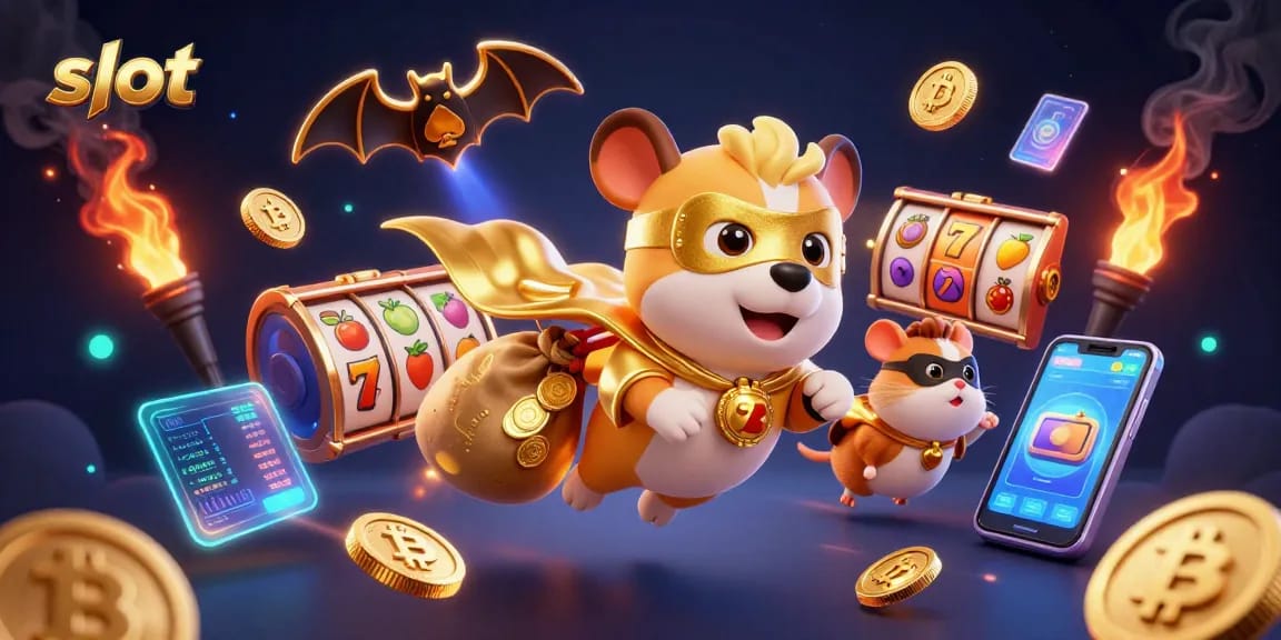 Slot memberikan pengalaman menarik dengan pahlawan dan simbol keberuntungan dalam ilustrasi 3D.