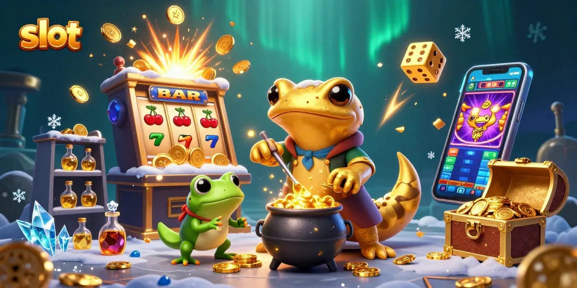 Menangkan slot dengan ilustrasi alkemis dan banyak permainan kasino lainnya.