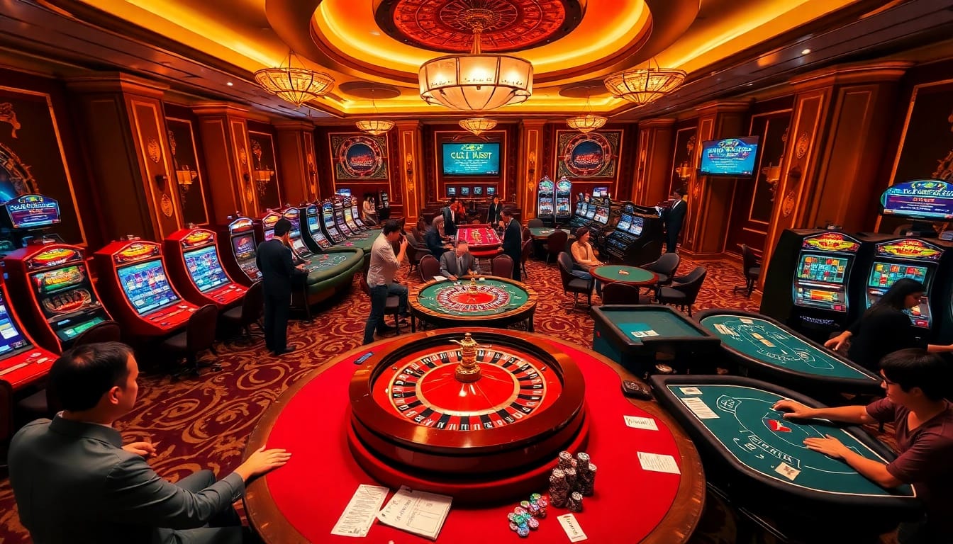 Experience thrilling betting at trang chủ u888 with vibrant casino games and luxurious ambiance.