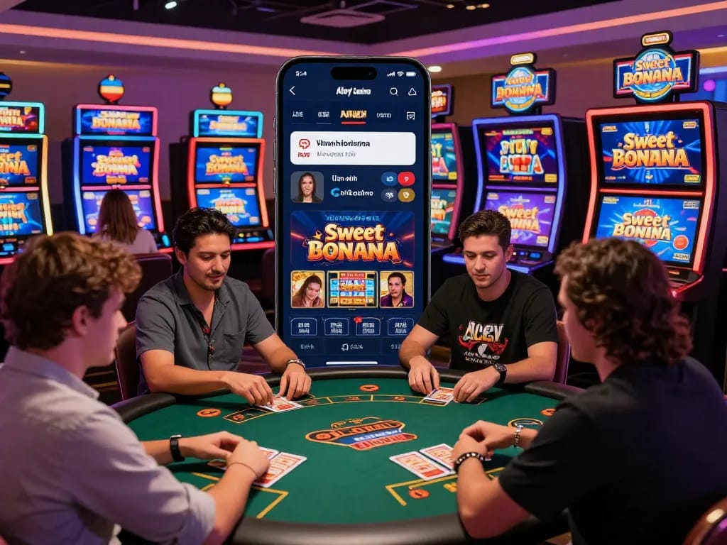 Alev Casino 535 vibrant online gaming scene with players at virtual tables and exciting gameplay.