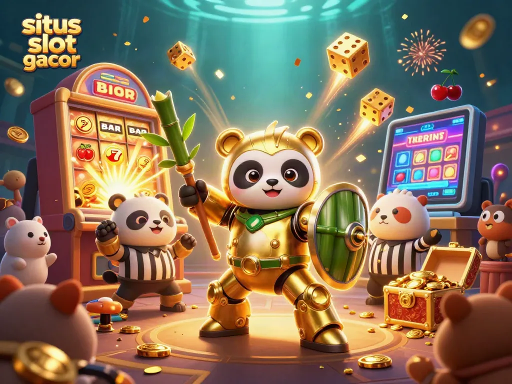 Menangkan jackpot di situs slot gacor dengan ilustrasi 3D yang menarik dan berwarna-warni.