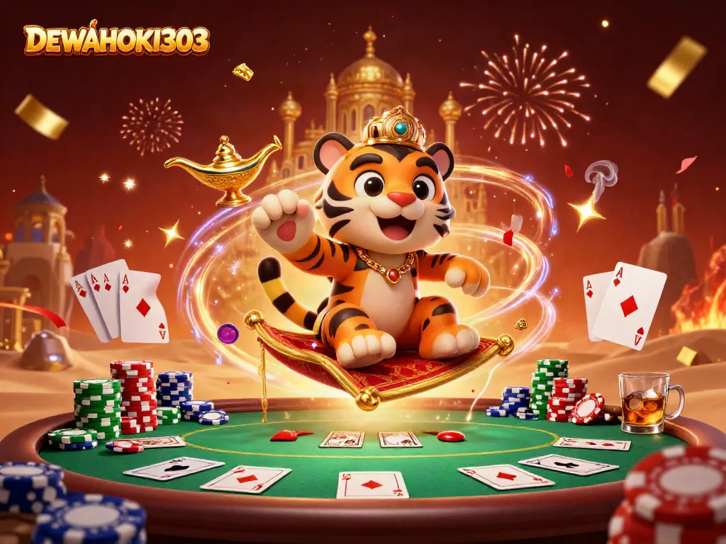DEWAHOKI303 menawarkan kesempatan bermain dengan jackpot Maxwin dalam tema kasino magis.