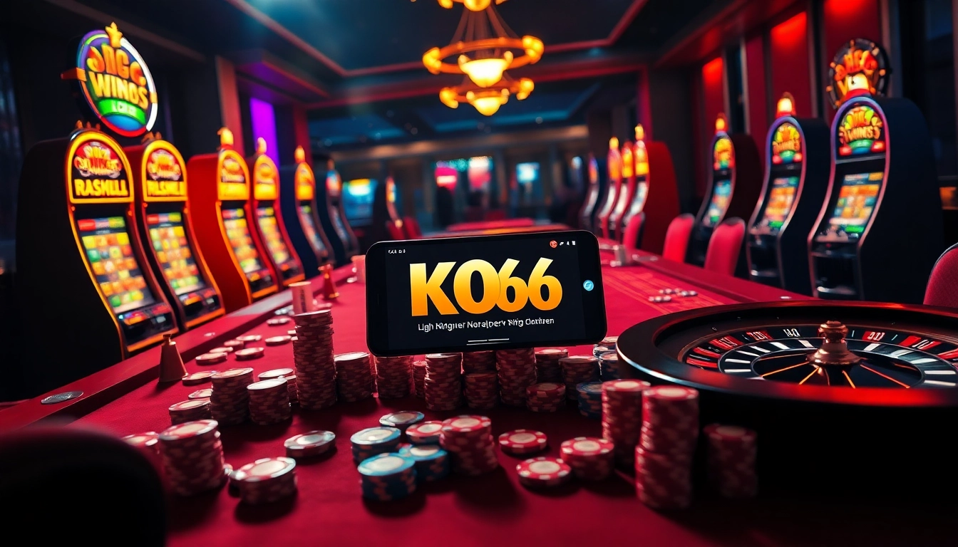 Trải nghiệm cảm giác hồi hộp của trò chơi casino KO66 với các bàn chơi sống động và những tùy chọn đặt cược thú vị.