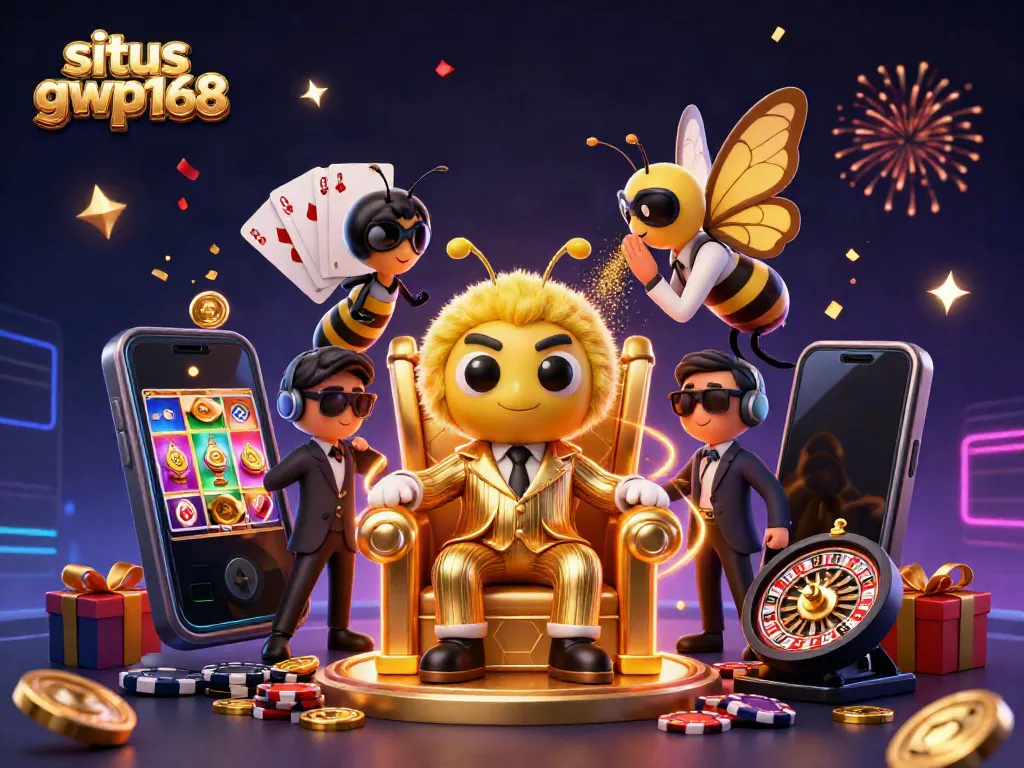 Menggoda keberuntungan di situs gwp168 dengan karakter kartun 3D yang meriah dan permainan slot interaktif.