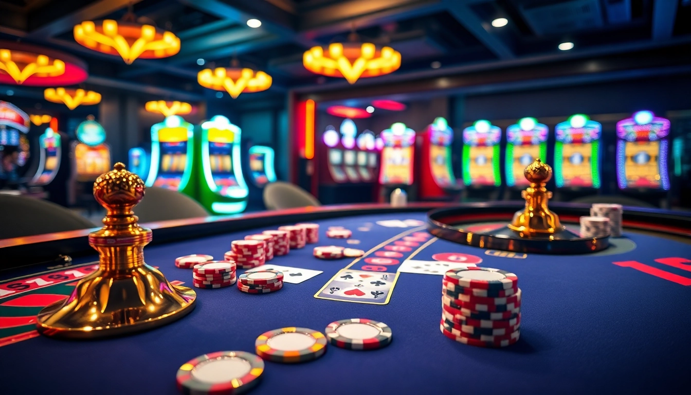 Enjoying an exciting game at the 88xx casino table with vibrant poker chips and cards.