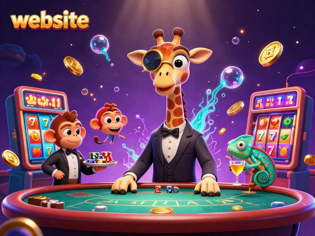 Pemain di website DEWA168 menikmati slot dengan kombinasi permainan menarik ditampilkan dalam ilustrasi 3D.