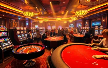 Exciting casino atmosphere at XX88 with vibrant slot machines and poker action.