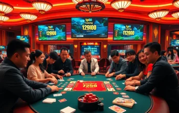 Players at a Tài Xỉu table celebrating wins at tg88 casino.