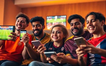 Fans enjoying live football on LuongSonTV with quality streaming experience.