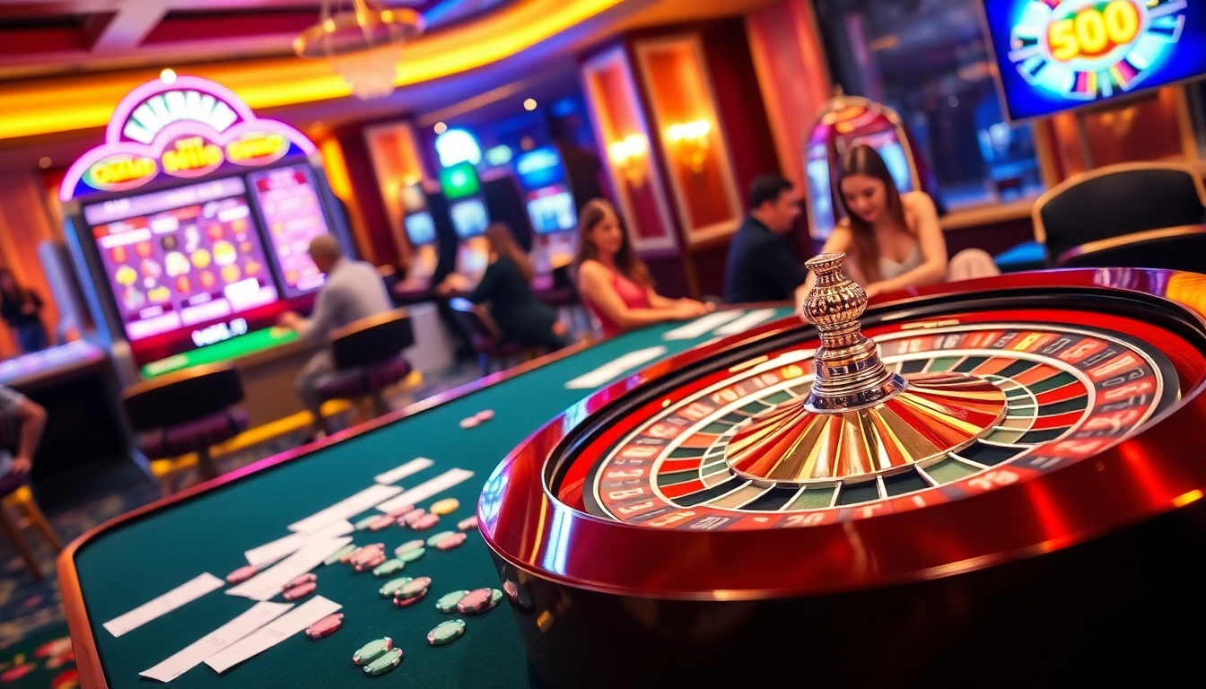 Experience the excitement of gambling at Goal123 with vibrant tables and thrilling action.